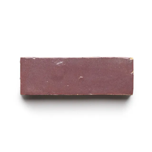 Handcrafted Moroccan Ceramic Tiles – Bejmat 2X6 – PLUM