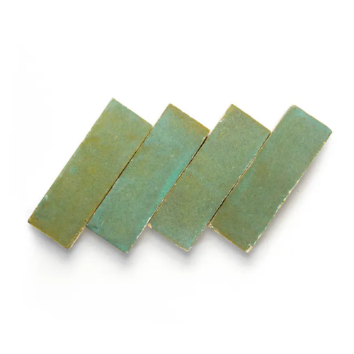 Handcrafted Moroccan Ceramic Tiles – Bejmat 2X6 – TIDEPOOL