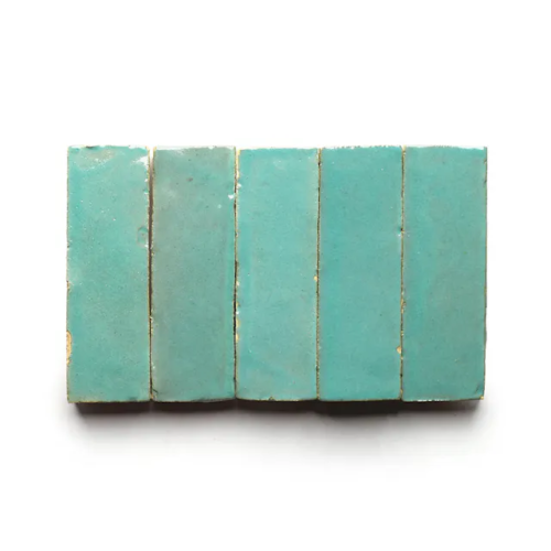 Handcrafted Moroccan Ceramic Tiles – Bejmat 2X6 – TULUM