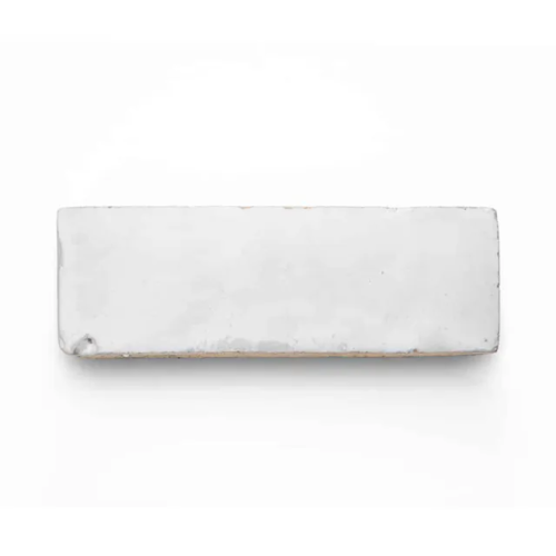 Handcrafted Moroccan Ceramic Tiles – Bejmat 2X6 – PURE WHITE