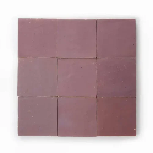 Portuguese Blue handmade Moroccan zellige tile – 4x4 square