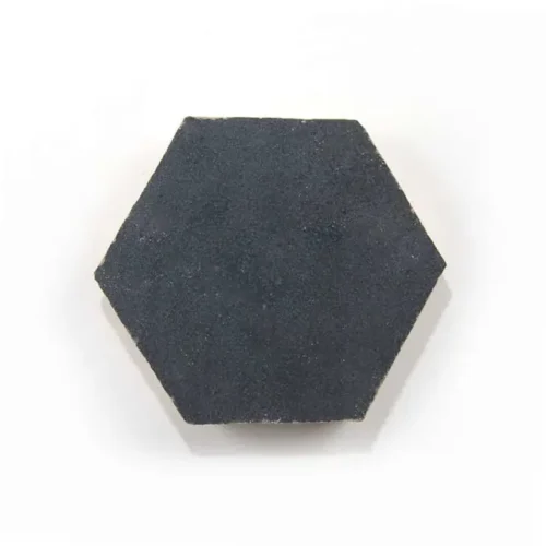 Handcrafted Moroccan Ceramic Tiles – 3.5 Inch Hex – SUPERIOR BLUE HEX
