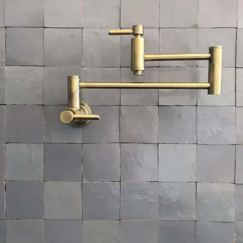 Handcrafted Moroccan Ceramic Tiles – Square 4x4 - ZINC