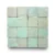 Absinthe handmade Moroccan zellige tile – 2x2 square