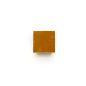 Amber handmade Moroccan zellige tile – 2x2 square
