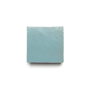 Arcadia Blue handmade Moroccan zellige tile – 2x2 square