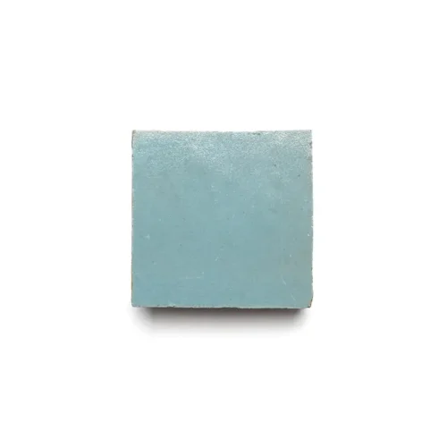 Arcadia Blue handmade Moroccan zellige tile – 2x2 square