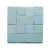 Arcadia Blue handmade Moroccan zellige tile – 2x2 square