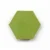 Avocado 3.5 inch hexagon zellige tile Avocado handmade Moroccan zellige tile – 3.5 inch hexagon
