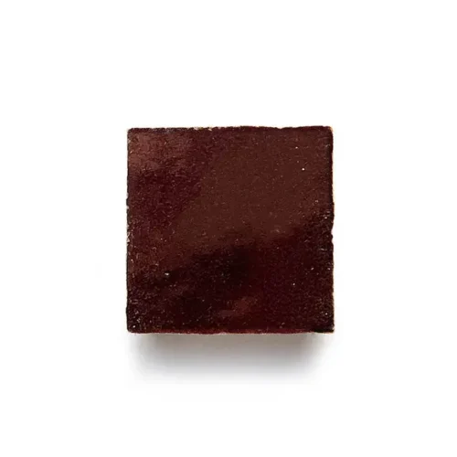 Burnt Sugar handmade Moroccan zellige tile – 2x2 square