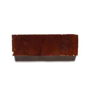 Burnt Sugar handmade Moroccan zellige tile – 2x6 bejmat