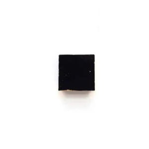 Carbon Black handmade Moroccan zellige tile – 2x2 square