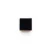 Carbon Black handmade Moroccan zellige tile – 2x2 square