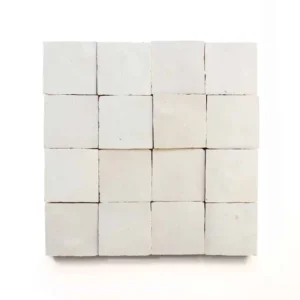 Casablanca handmade Moroccan zellige tile – 2x2 square