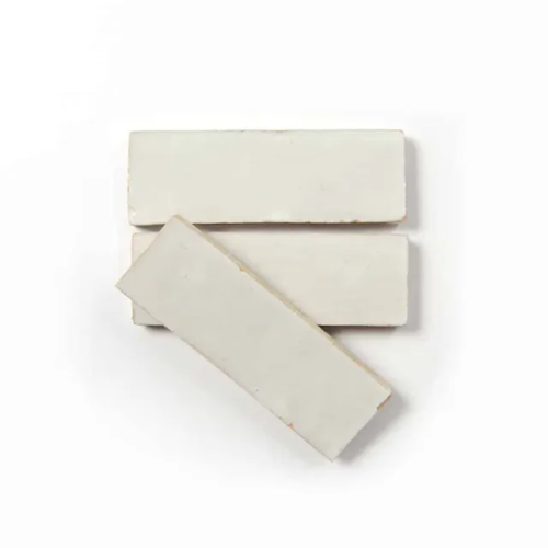 Casablanca 2x6 bejmat zellige tile Casablanca handmade Moroccan zellige tile – 2x6 bejmat