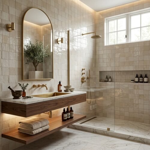Casablanca 4x4 square zellige tile Casablanca handmade Moroccan zellige tile – 4x4 square