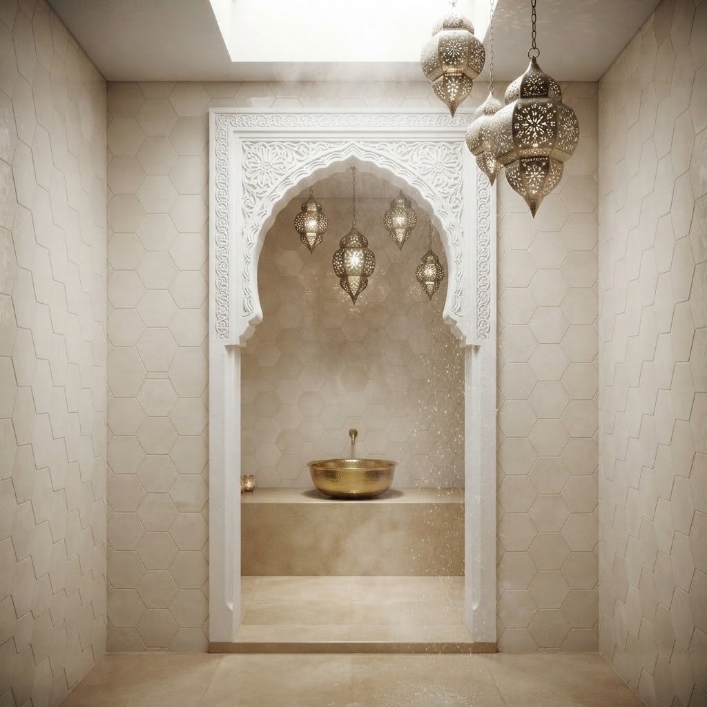 Casablanca inch hex 3 5 zellige tile installation