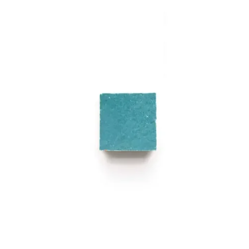 Glacier Blue handmade Moroccan zellige tile – 2x2 square
