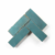 Glacier Blue handmade Moroccan zellige tile – 2x6 bejmat