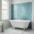 glacier-blue-bejmat-2x6-zellige-tile-project-1 Glacier Blue bejmat 2x6 zellige tile installation