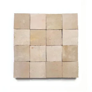 Glazed Earth handmade Moroccan zellige tile – 2x2 square