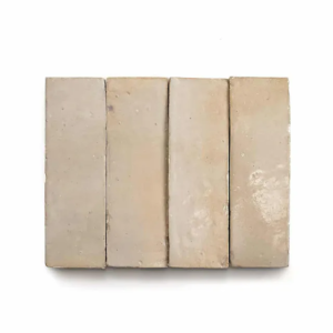 Glazed Earth 2x6 bejmat zellige tile Glazed Earth handmade Moroccan zellige tile – 2x6 bejmat