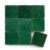 Jade 4x4 square zellige tile Jade handmade Moroccan zellige tile – 4x4 square