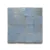 Maya Blue handmade Moroccan zellige tile – 2x2 square