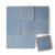 Maya Blue 4x4 square zellige tile Maya Blue handmade Moroccan zellige tile – 4x4 square