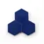Moroccan Blue handmade Moroccan zellige tile – 3.5 inch hexagon
