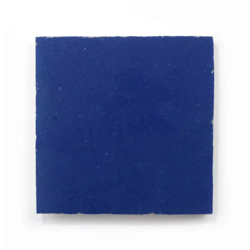 Moroccan Blue 4x4 square zellige tile Moroccan Blue handmade Moroccan zellige tile – 4x4 square