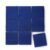 Moroccan Blue 4x4 square zellige tile Moroccan Blue handmade Moroccan zellige tile – 4x4 square
