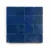 Night Blue handmade Moroccan zellige tile – 2x2 square