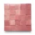 Pietro Pink 2x2 square zellige tile Pietro Pink handmade Moroccan zellige tile – 2x2 square