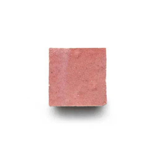 Pietro Pink 2x2 square zellige tile Pietro Pink handmade Moroccan zellige tile – 2x2 square