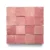Pietro Pink handmade Moroccan zellige tile – 2x2 square