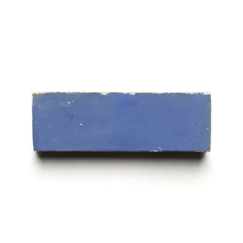 Portuguese Blue 2x6 bejmat zellige tile Portuguese Blue handmade Moroccan zellige tile – 2x6 bejmat
