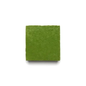 Prairie Green handmade Moroccan zellige tile – 2x2 square