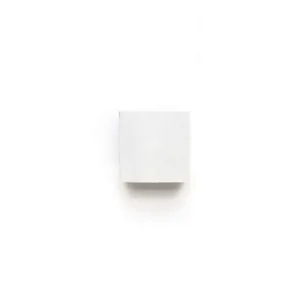 Pure White handmade Moroccan zellige tile – 2x2 square