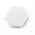 Pure White 3.5 inch hexagon zellige tile Pure White handmade Moroccan zellige tile – 3.5 inch hexagon