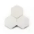 Pure White handmade Moroccan zellige tile – 3.5 inch hexagon