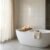 Pure White bejmat 2x6 zellige tile installation