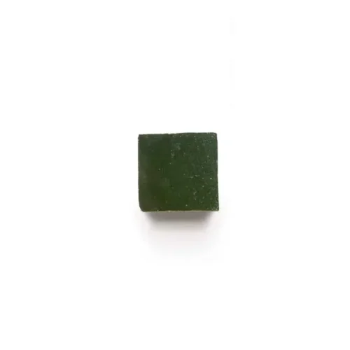 Racing Green handmade Moroccan zellige tile – 2x2 square