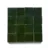 Racing Green handmade Moroccan zellige tile – 2x2 square