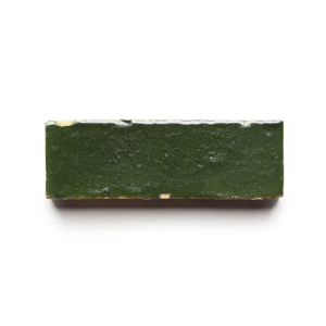 Racing Green handmade Moroccan zellige tile – 2x6 bejmat