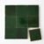 Racing Green 4x4 square zellige tile Racing Green handmade Moroccan zellige tile – 4x4 square