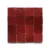Rouge handmade Moroccan zellige tile – 2x2 square