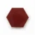 Rouge 3.5 inch hexagon zellige tile Rouge handmade Moroccan zellige tile – 3.5 inch hexagon
