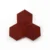 Rouge 3.5 inch hexagon zellige tile Rouge handmade Moroccan zellige tile – 3.5 inch hexagon