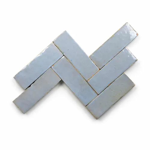 Skylight handmade Moroccan zellige tile – 2x6 bejmat